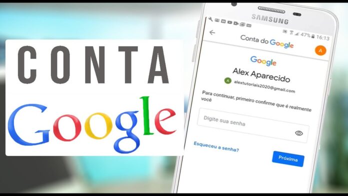 criar contado google